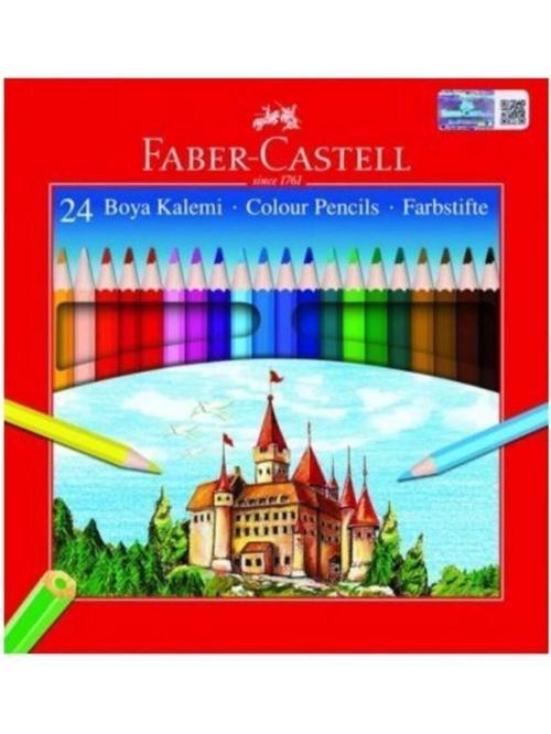 Faber-Castell Kuru Boya Kalemi Karton 24 Renk 5171 116324