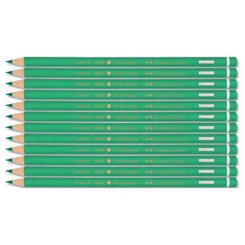 Faber-Castell Kopya Kalemi Yeşil 113 1440000 (12 Li Paket)