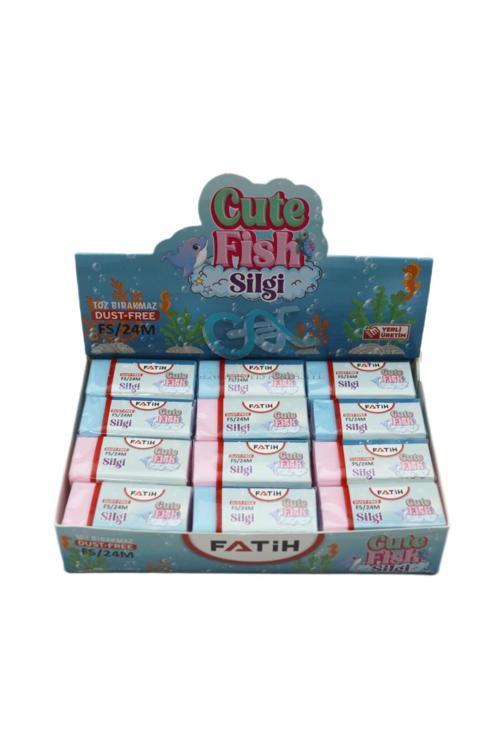 Silgi Cute Fish Pvc Soft Fs24 (24 Lü Paket)