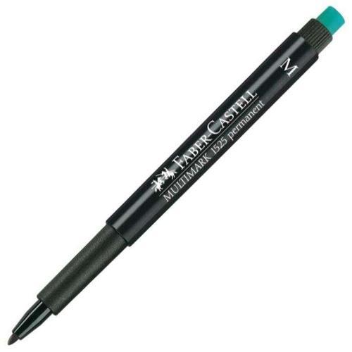 Faber-Castell Asetat Kalemi Permanent M Seri Siyah 15 25 99 (10 Lu Paket)