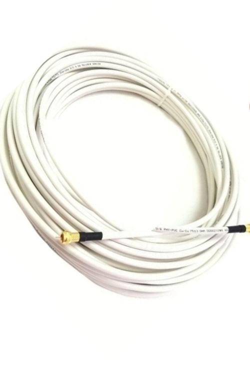 10 Metre Rg6/U4 Full Hd 3D 4K Anten Tv Çanak Uydu Lnb Kablosu
