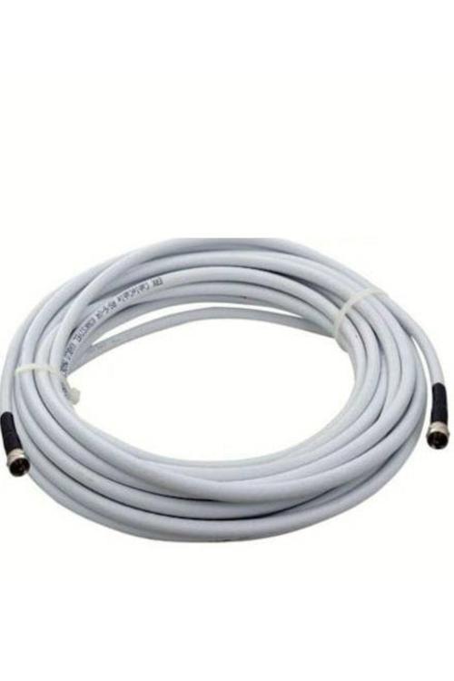 10 Metre Rg6/U4 Full Hd 3D 4K Anten Tv Çanak Uydu Lnb Kablosu (10Mt.F Konnektör Takılı Hazır )