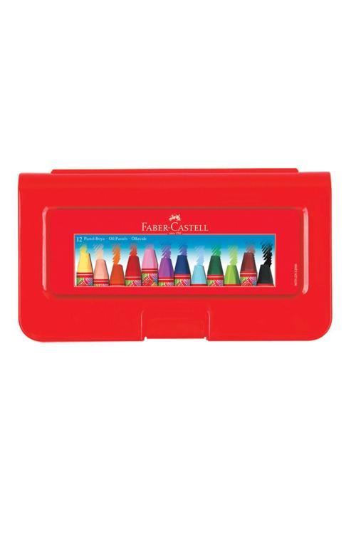 Faber-Castell Pastel Boya 12 Renk Plastik Kutu 5281 125112