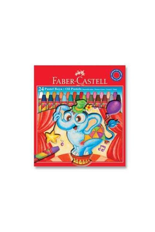 Faber-Castell Pastel Boya Red Line Karton Kutu Köşeli 24 Renk 5282 125324