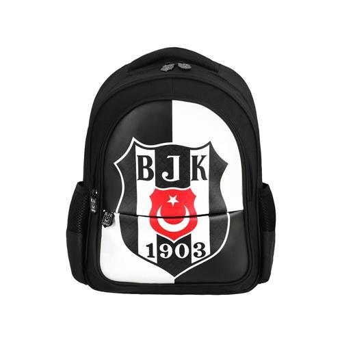 Me Okul Sırt Çantası Beşiktaş Bjk 1903 Logo Desenli Suni Deri 25360