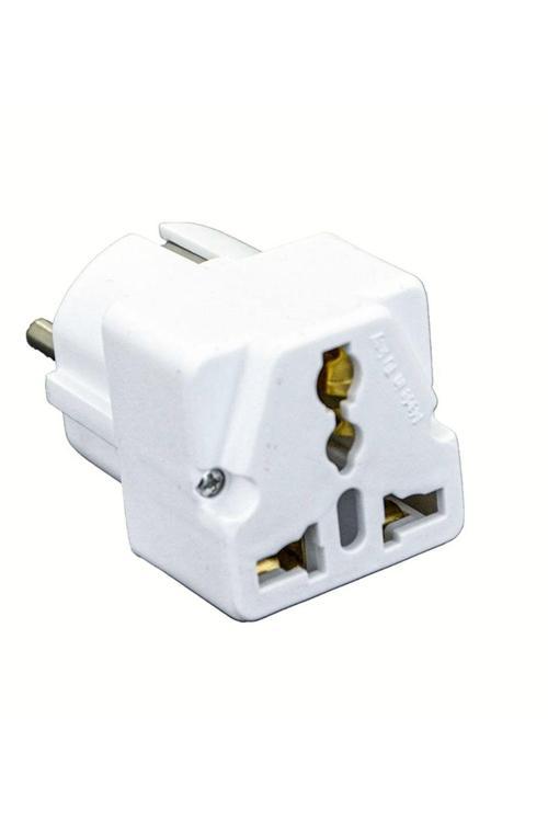 Amerikan Ingiliz Çin Japonya Jack Tipi Fişleri Türk Avrupa Tipine Dönüştürücü Seyahat Adaptörü