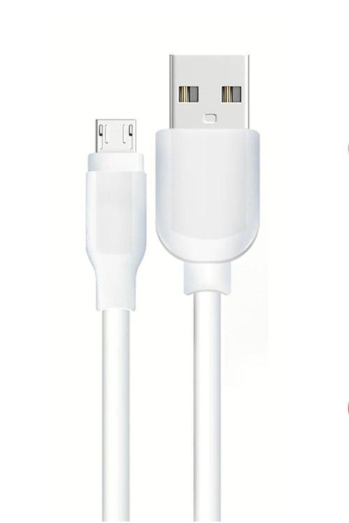 3 Adet Beyaz 2 Amper Micro Usb Android Uyumlu Cep Telefonu Şarj Kablosu Samsung Htc Lg Sony Uyumlu