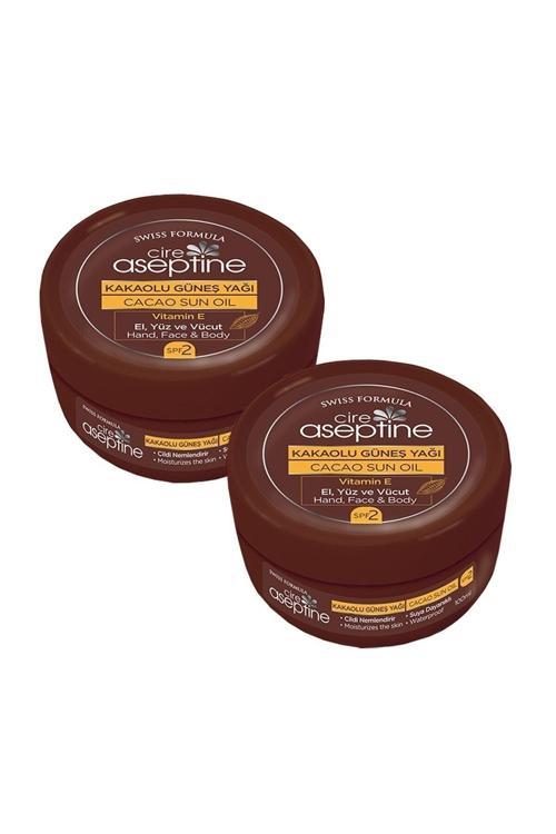 Kakaolu Güneş Yağı 100 ml X 2 Adet