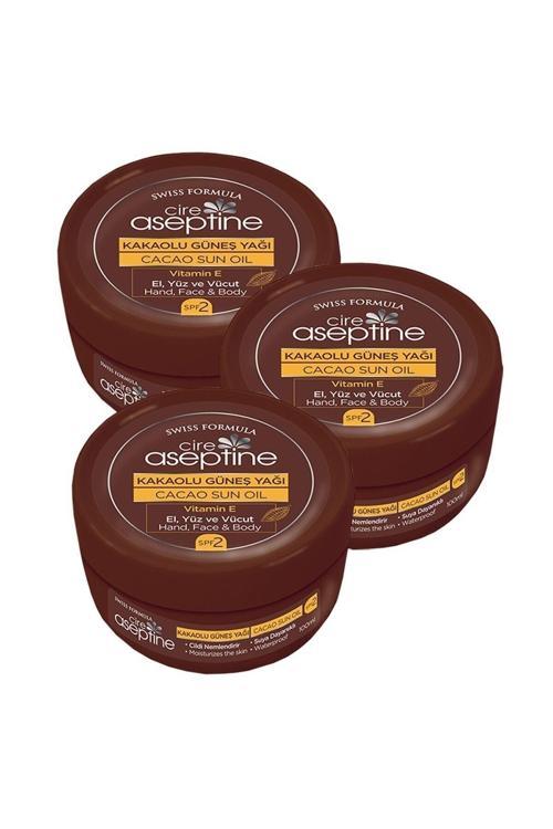 Kakaolu Güneş Yağı 100 Ml X 3 Adet