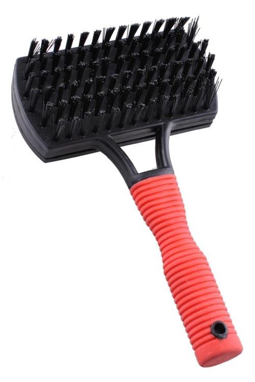 Telli Evcil Hayvan Tarama Fırçası Çift Taraflı Ergonomik Tarağı