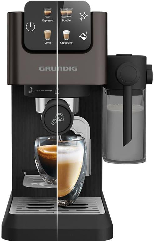 KSM 6430 Delisia Coffee Yarı Otomatik Kapsüllü Süt Hazneli Espresso Makinesi