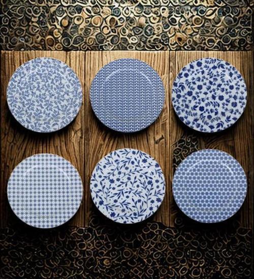 Blue Karma Pasta Tabağı Takımı 15 CM 04POR035254