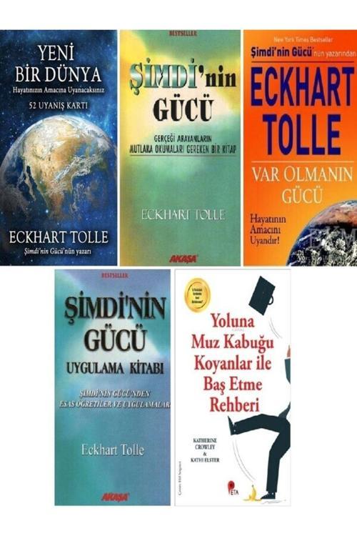 Eckhart Tolle- Şimdi'Nin Gücü-Şimdi'Nin Gücü Uygulama Kitabı-Yeni Bir Dünya-Var Olmanın Gücü+Hediye