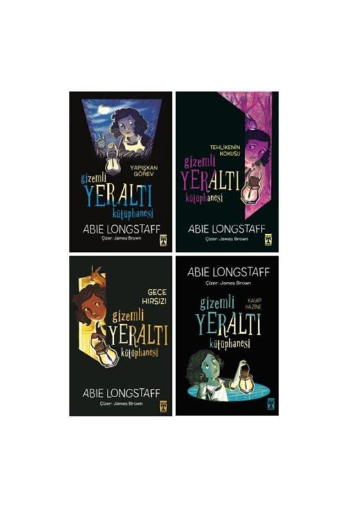 Gizemli Yeraltı Kütüphanesi 4 Kitap Set - Abie Longstaff