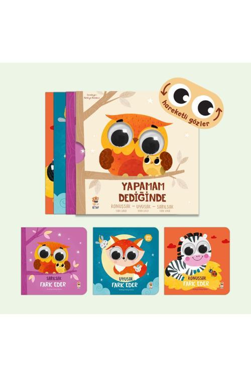 Yapamam Dediğinde (3 Kitap Takım) (Ara-Bul & Hareketli Gözler)