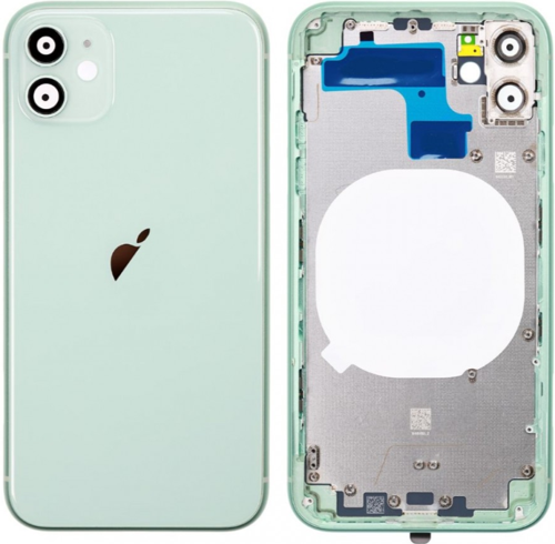  iPhone 11 Uyumlu Boş Kasa Yeşil