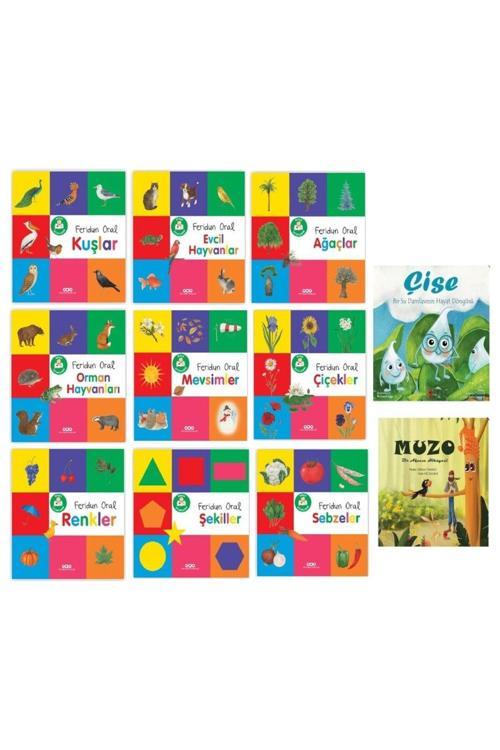 Minik Kitaplarım Serisi 9 Kitap (Muzo Ve Çise Hediyeli)