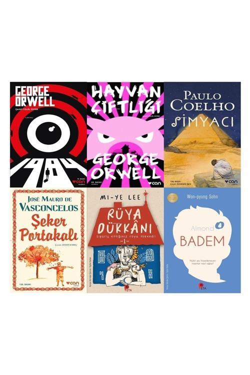 Can Seti 1984, Hayvan Çiftliği, Simyacı, Şeker Portakalı + Badem Ve Rüya Dükkanı Hediye