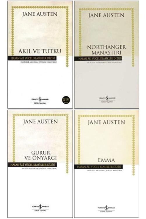 Jane Austen 4 Kitap Set ( Gurur Ve Önyargı Emma Northanger Manastırı Akıl Ve Tutku )