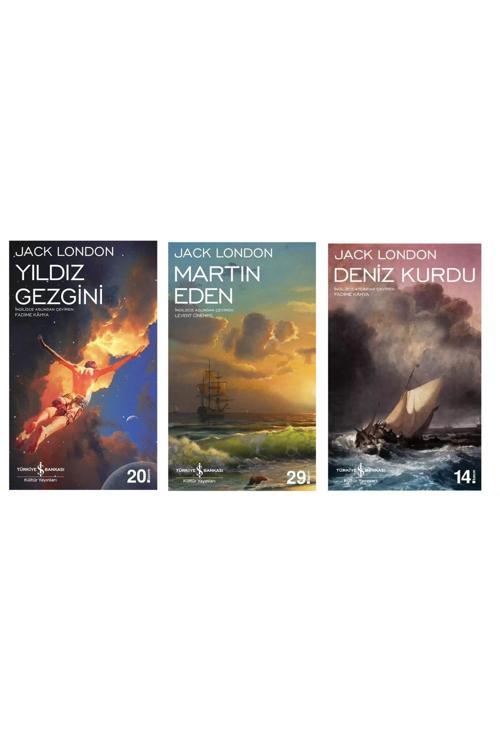 Martin Eden - Yıldız Gezgini - Deniz Kurdu Jack London Seti 3 Kitap