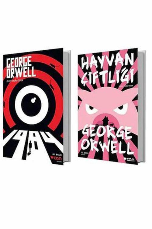 Can Yayınları Hayvan Çiftliği - 1984 - George Orwell 2 Kitap Bir Arada