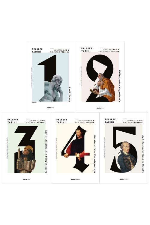 Felsefe Tarihi 1-2-3-4-5 Set - Umberto Eco (Ciltli)