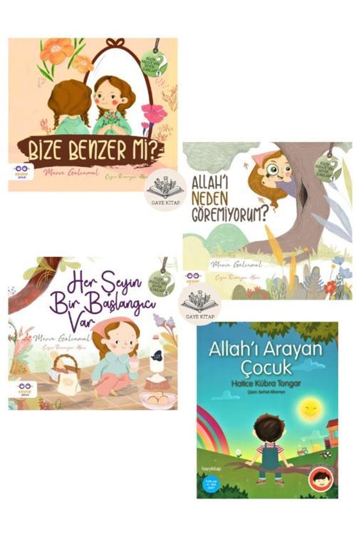 Bize Benzer Mi?-Allah'I Neden Göremiyorum?-Her Şeyin Bir Başlangıcı Var-Allah'I Arayan Çocuk4'Lü Set