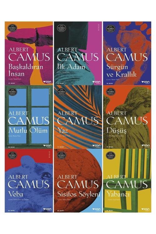 Nobel Ödüllü Yazarlar 1: Albert Camus 9 Kitap: Yabancı - Sisifos Söyleni - Veba - Düşüş...