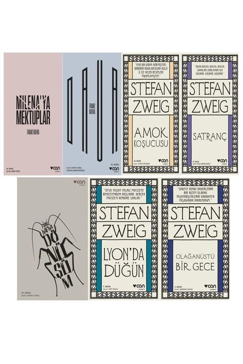 Modern Klasikler Seti 1 (7 Kitap) Dava, Dönüşüm, Satranç, Amok Koşucusu...