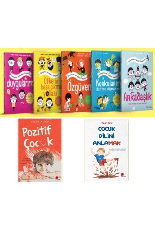Oynuyorum Ve Kendimi Tanıyorum Seti(5 Kitap)+Pozitik Çocuk-Çocuk Dilini Anlamak