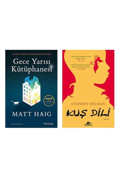 Domingo Yayınevi Gece Yarısı Kütüphanesi - Kuş Dili (2 Kitap Set)