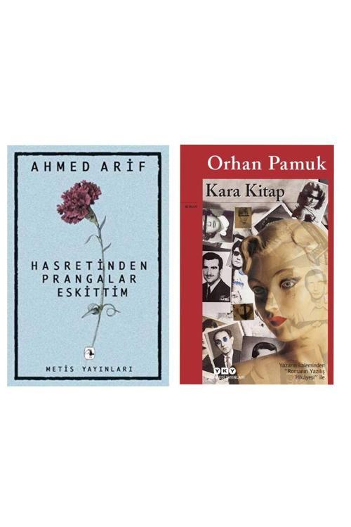 Hasretin Prangalar Eskittim - Ahmed Arif - Kara Kitap - Orhan Pamuk