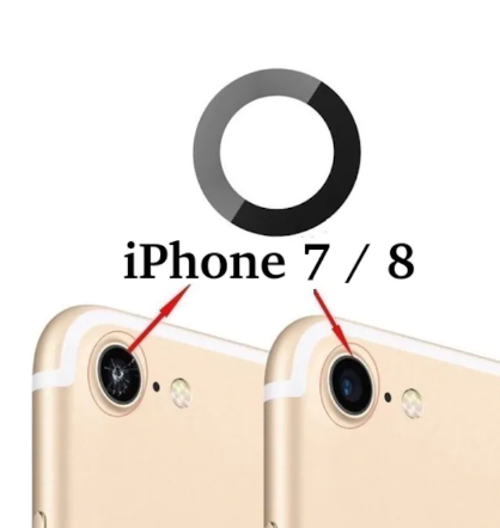 TE İphone 8 Arka Kamera Camı (Teknik Malzemedir)