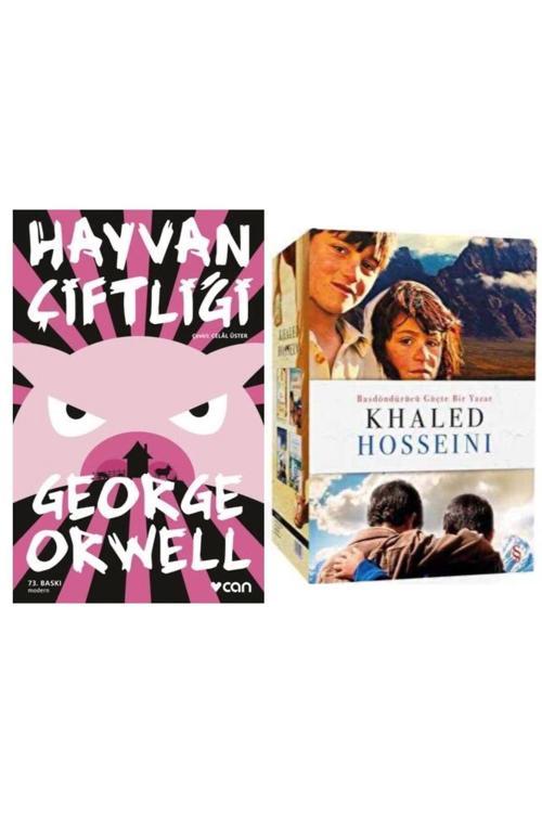 Hayvan Çiftliği - George Orwell - Khaled Hosseini (4 Kitap Takım) - Khaled Hosseini