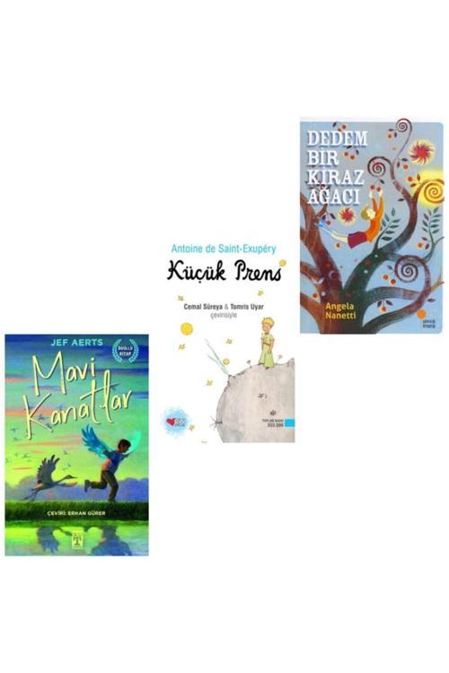 Mavi Kanatlar - Küçük Prens - Dedem Bir Kiraz Ağacı 3 Kitap Set