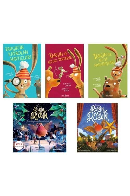 Robin Robin - Tarçın'In Serisi 5 Kitap Set - Olgu Kitabevi