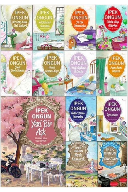 Bir Genç Kızın Gizli Defteri - 13 Kitap Set Orjinalkitap - İpek Ongun