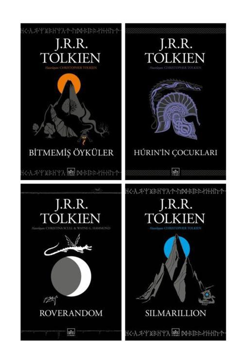 Tolkien 4 Kitap Set - Bitmemiş Öyküler + Hurin'İn Çocukları + Roverandom + Silmarillion