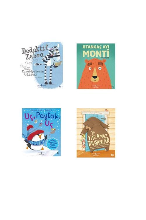 İşbankası-En Sevilen Okul Öncesi Dedektif Zebra Seti 4 Kitap