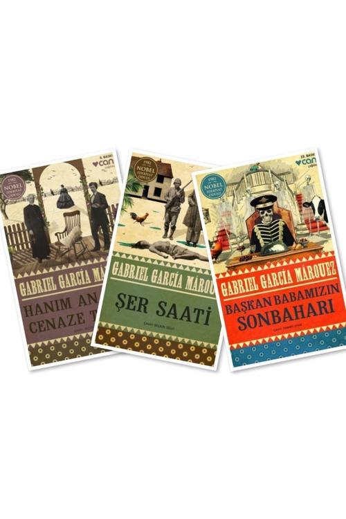 Hanım Ana’Nın Cenaze Töreni - Şer Saati - Başkan Babamızın Sonbaharı, Gabriel Garcia Marquez 3 Kitap