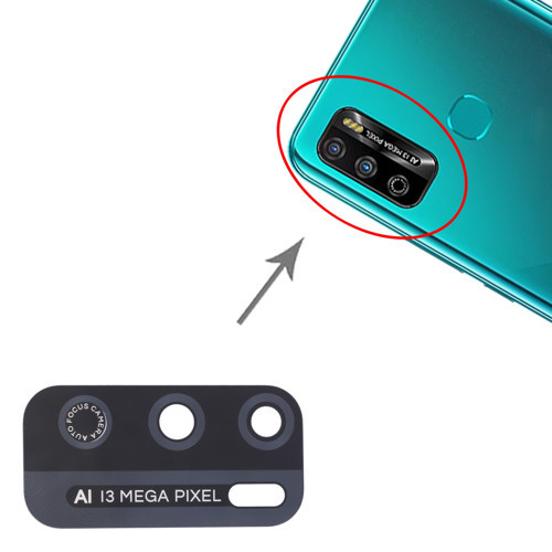 TE İnfinix Hot 9 Play Kamera Camı Lensi (Teknik Malzemedir)