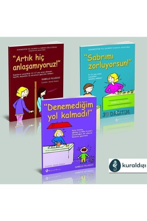 Kuraldışı Yayınları Denemediğim Yol Kalmadı+ Sabrımı Zorluyorsun+ Artık Hiç Anlaşamıyoruz Kuraldışı 3 Lü Kitap Seti