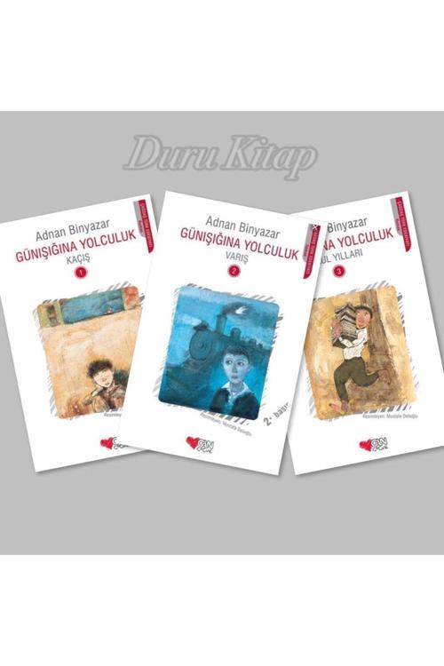 Günışığına Yolculuk ( Kaçış - Varış - Okul Yılları ), Adnan Binyazar (3 Kitap)