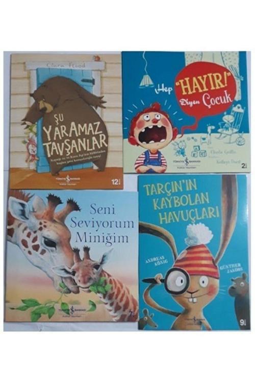 4'Lü Masal Kitabı Seti | Hep “Hayır!” Diyen Çocuk | Tarçın'In Kaybolan Havuçları