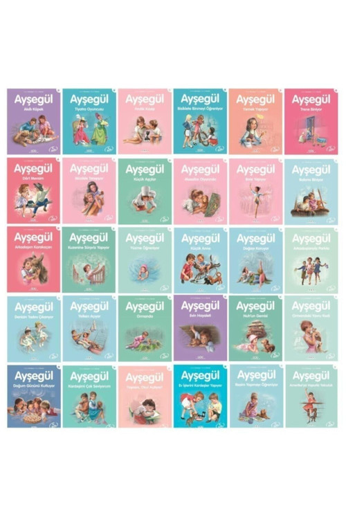 Ayşegül Serisi Karma 30 Kitap Set