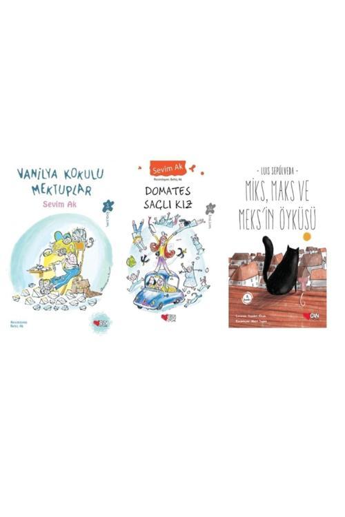 Hediyeli- Vanilya Kokulu Mektuplar - Domates Saçlı Kız - Miks, Maks Ve Meks'İn Öyküsü - Çocuk Okuma