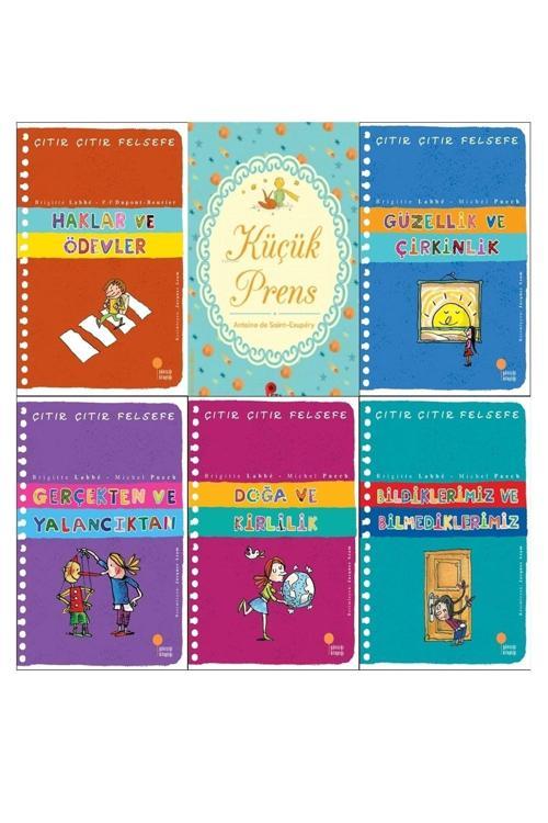 Çıtır Çıtır Felsefe Seti (5 Kitap + Küçük Prens Hediye) - Haklar Ve Ödevler, Güzellik Ve Çirkinlik..