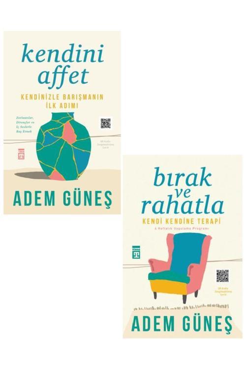 Bırak Ve Rahatla + Kendini Affet 2 Kitap Set - Adem Güneş