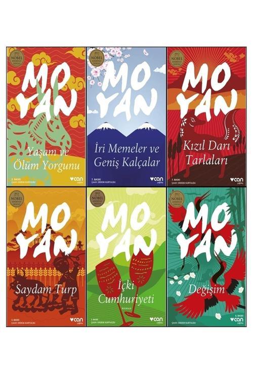 Nobel Ödüllü Yazarlar 7: Mo Yan 6 Kitap (İri Memeler Ve Geniş Kalçalar - Kızıl Darı Tarlaları,...