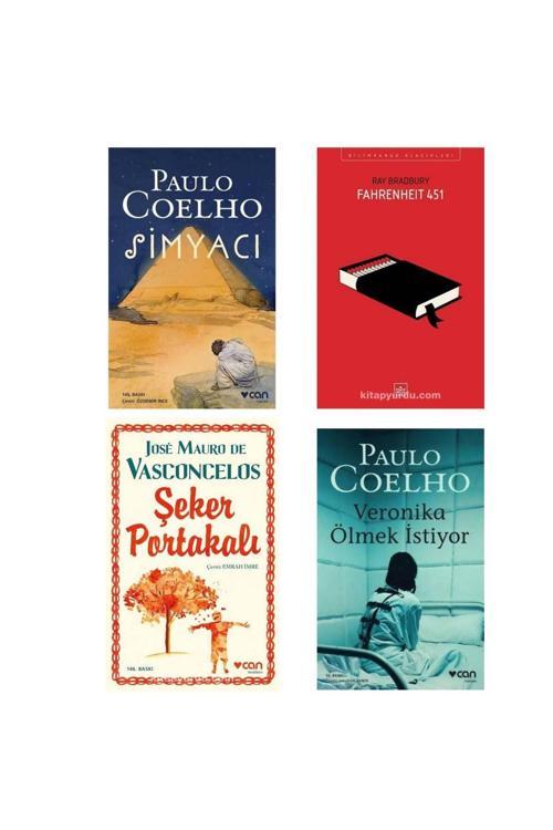 Simyacı - Veronika Ölmek İstiyor Paulo Coelho - Fahrenheit 451 - Ray Bradbury - Şeker Portakalı